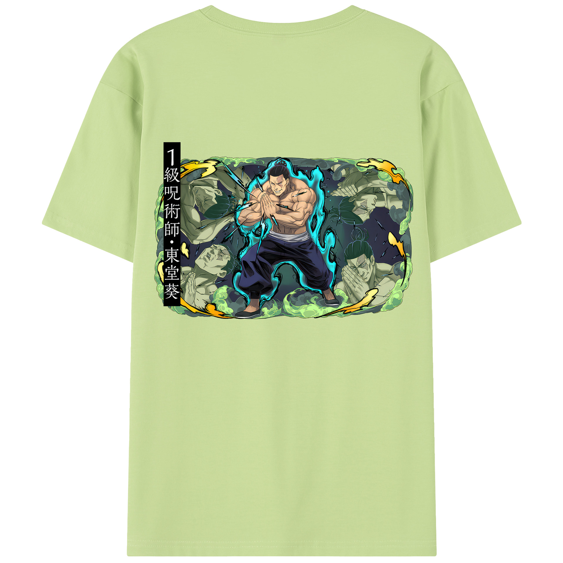 （画像用） 呪術廻戦 Jujutsu Kaisen 綿100％半袖Tシャツ（背面プリント）